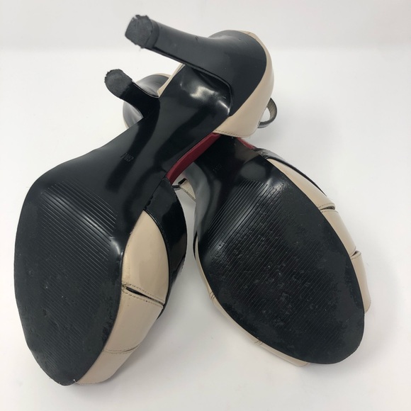 Guess platform pumps with T ankle strap open toe👠 - Picture 2 of 8